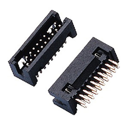 1.27mm Box Header 180° with Female Header 